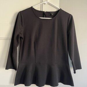 Ann Taylor Peplum Top